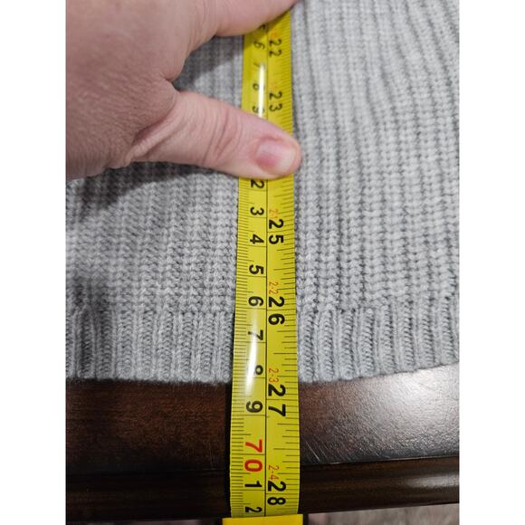 NWOT Talbots Gray Pullover Wool 2x 2xp Petites Sweater Knit Winter Ski - Picture 5 of 6